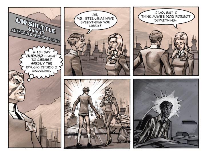 Strip 6 of Escape From Terra