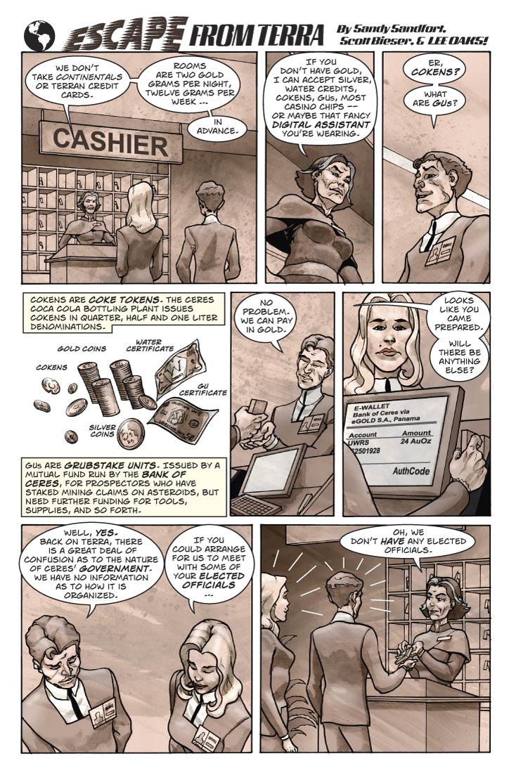Strip 25 of Escape From Terra