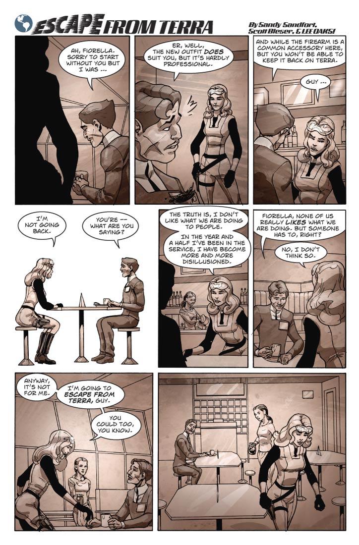 Strip 85 of Escape From Terra