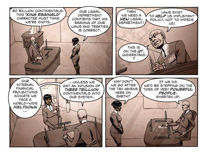 Strip 106 of Escape From Terra