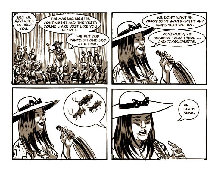 Strip 987 of Escape From Terra