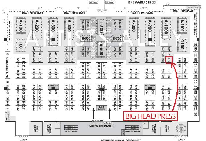 Exhibits map                      